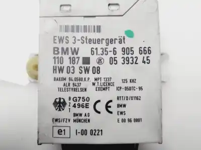Second-hand car spare part electronic module for bmw serie 3 berlina (e46) 320d oem iam references 61356905666  