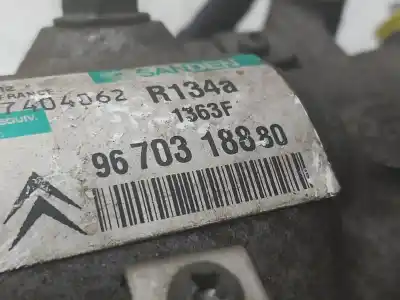 Second-hand car spare part air conditioning compressor for citroen c3 sx oem iam references 9670318880  