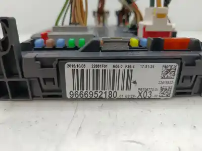 Second-hand car spare part bsi control unit for citroen c3 collection oem iam references 9666952180  