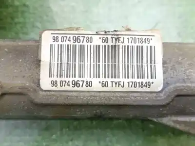 Second-hand car spare part steering rack for citroen c3 collection oem iam references 9807496780  