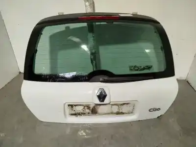 Second-hand car spare part tailgate for renault clio ii fase ii (b/cb0) authentique 58 cv / 43 kw oem iam references   