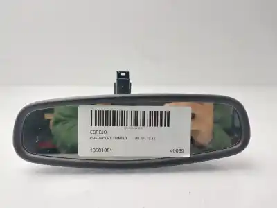 Peça sobressalente para automóvel em segunda mão espelho retrovisor interior por chevrolet trax lt referências oem iam 13581081  