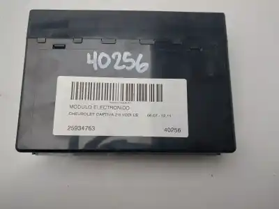 Second-hand car spare part electronic module for chevrolet captiva 2.0 vcdi ls oem iam references 25934763  
