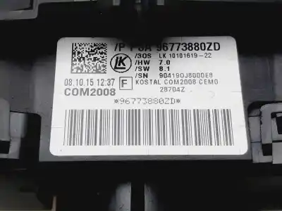 Pezzo di ricambio per auto di seconda mano controllo del volante per citroen c3 collection riferimenti oem iam 96773880zd  
