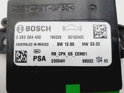 Peça sobressalente para automóvel em segunda mão módulo eletrônico por ds 5 design 181 cv / 133 kw referências oem iam 9800210480