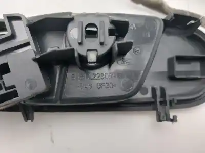 Second-hand car spare part interior right front handle for ford fiesta (cb1) sport oem iam references 8a61a22600bew  