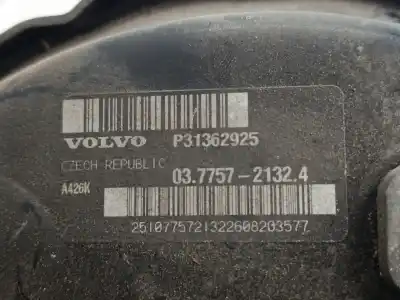 Peça sobressalente para automóvel em segunda mão servo freio por volvo v40 r-design momentum 152 cv / 112 kw referências oem iam p31362925