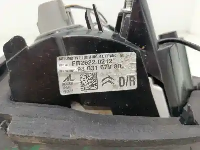 Peça sobressalente para automóvel em segunda mão farolim interior traseiro direito por ds 5 design 181 cv / 133 kw referências oem iam 9803167980  