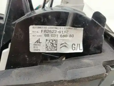 Peça sobressalente para automóvel em segunda mão farolim interior traseiro esquerdo por ds 5 design 181 cv / 133 kw referências oem iam 9803168080