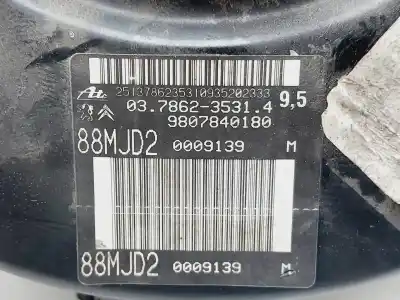 Peça sobressalente para automóvel em segunda mão servo freio por ds 5 design 181 cv / 133 kw referências oem iam 9807840180  