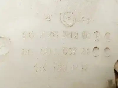 Peça sobressalente para automóvel em segunda mão depósito de expansão por citroen c3 sx referências oem iam 9652621280  