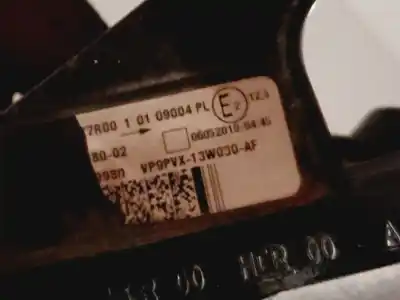 Second-hand car spare part left headlight for citroen c3 sx oem iam references 9677038280