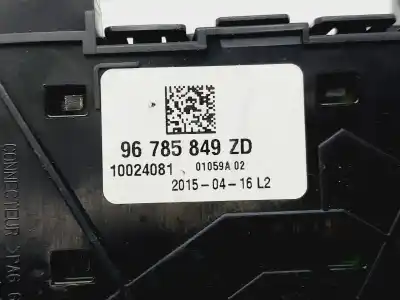 Second-hand car spare part multifunction switch for ds 5 design 181 cv / 133 kw oem iam references 96785849zd  