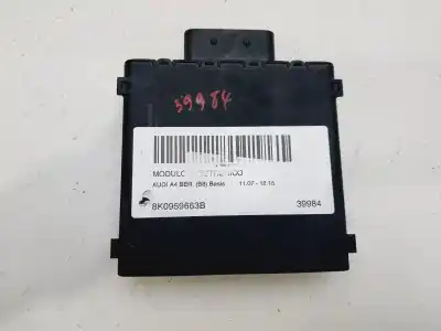 Peça sobressalente para automóvel em segunda mão módulo eletrônico por audi a4 berlina (b8) basis referências oem iam 8k0959663b