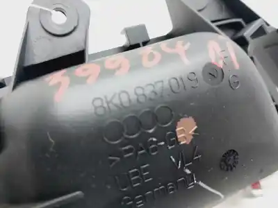 Peça sobressalente para automóvel em segunda mão puxador interior dianteiro esquerdo por audi a4 berlina (b8) basis referências oem iam 8k0837019
