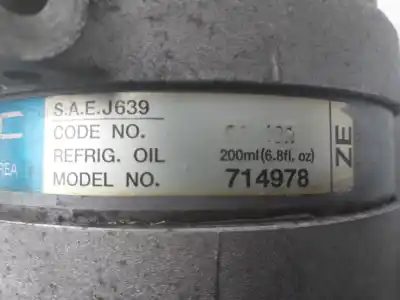 Second-hand car spare part air conditioning compressor for chevrolet aveo lt oem iam references 714978  