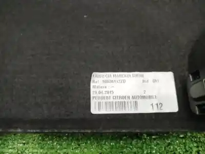 Second-hand car spare part parcel shelf for ds 5 design 181 cv / 133 kw oem iam references 98036112zd  