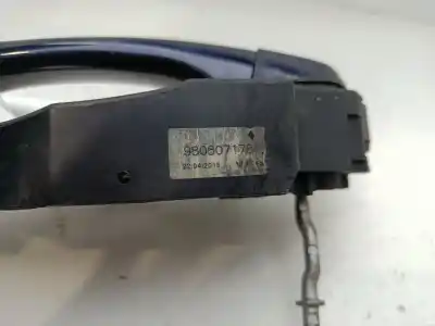Peça sobressalente para automóvel em segunda mão puxador exterior dianteiro esquerdo por ds 5 design 181 cv / 133 kw referências oem iam 9806071780  
