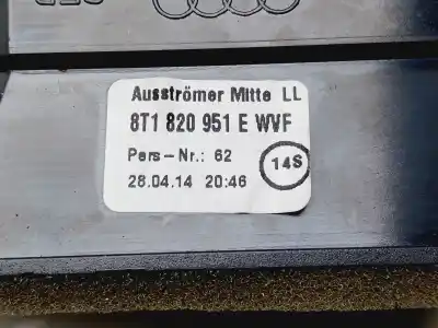 Peça sobressalente para automóvel em segunda mão grelha / difusor de ar por audi a4 berlina (b8) basis referências oem iam 8t1820951e