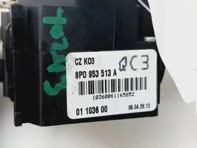 Second-hand car spare part indicator switch for audi a3 (8p1) 2.0 tdi 16v oem iam references 8p0953513a  