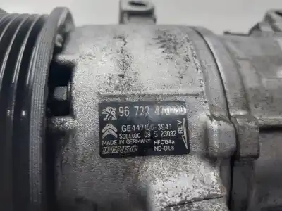 Second-hand car spare part air conditioning compressor for citroen c3 collection oem iam references 9672247080  