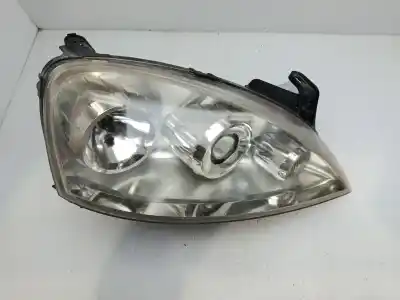 Second-hand car spare part right headlight for opel corsa c essentia oem iam references 13237262  