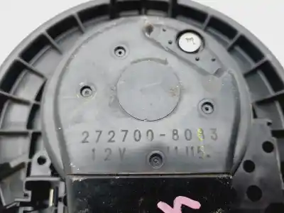Peça sobressalente para automóvel em segunda mão Ventilador De Aquecimento por TOYOTA COROLLA (E15) Luna Referências OEM IAM 2727008083  