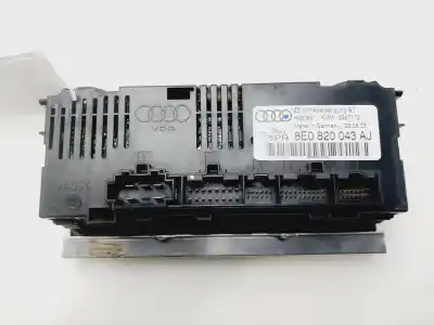 Peça sobressalente para automóvel em segunda mão COMANDO DE SOFAGEM (CHAUFFAGE / AR CONDICIONADO) por AUDI A4 BERLINA (8E)  Referências OEM IAM 8E0820043AJ  
