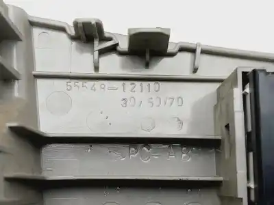 Second-hand car spare part multifunction display for toyota corolla (e15) luna oem iam references 5554812110  