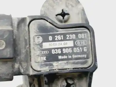 Second-hand car spare part pressure sensor for audi a3 (8p) 1.6 fsi ambiente 116 cv / 85 kw oem iam references 036906051g  