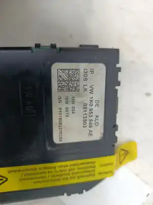 Second-hand car spare part turn angle sensor for audi a3 (8p) 1.6 fsi ambiente 116 cv / 85 kw oem iam references 1k0953549ae  