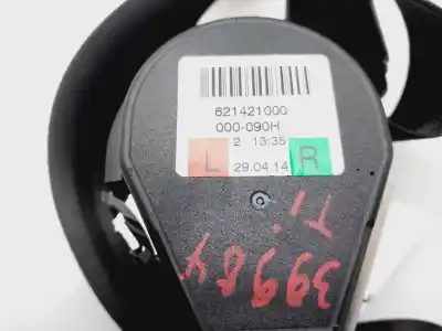 Peça sobressalente para automóvel em segunda mão cinto de segurança traseiro esquerdo por audi a4 berlina (b8) basis referências oem iam 8k0857805r