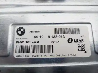 Peça sobressalente para automóvel em segunda mão módulo eletrónico antena por bmw x6 (e71) 3.0d referências oem iam 65129133913  