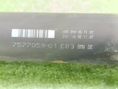 Peça sobressalente para automóvel em segunda mão transmissão central traseira por bmw x3 (e83) 2.0d referências oem iam 757705901