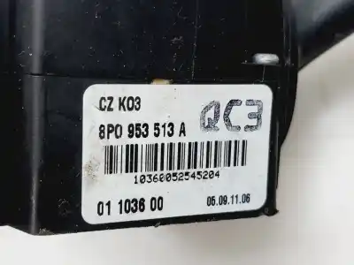 Second-hand car spare part indicator switch for audi a3 (8p) 1.6 fsi ambiente 116 cv / 85 kw oem iam references 8p0953513a  