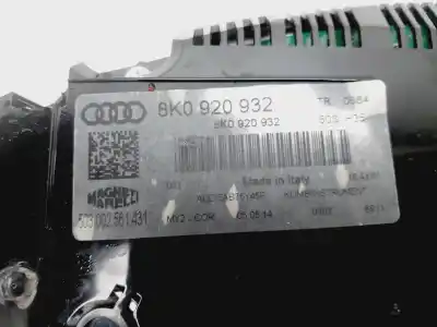 Peça sobressalente para automóvel em segunda mão quadrante por audi a4 berlina (b8) basis referências oem iam 8k0920932  