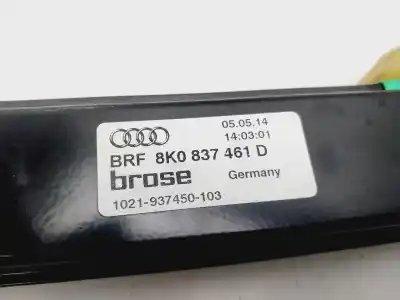 Peça sobressalente para automóvel em segunda mão elevador de vidros dianteira esquerda por audi a4 berlina (b8) basis referências oem iam 8k0837461d