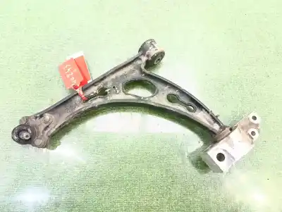 Peça sobressalente para automóvel em segunda mão braço de suspensão inferior esquerdo dianteiro por audi a3 (8p1) 2.0 tdi 16v referências oem iam 1k0407153g  