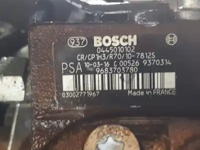 Second-hand car spare part complete engine for citroen c5 berlina millenium oem iam references 9hz  