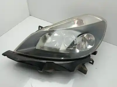 Second-hand car spare part left headlight for renault clio iii confort dynamique oem iam references 8200261610  