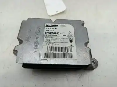 Peça sobressalente para automóvel em segunda mão centralina de airbag por renault clio iii emotion referências oem iam 8200854865