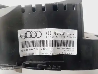Peça sobressalente para automóvel em segunda mão quadrante por audi a8 (4e2) 4.2 quattro referências oem iam 4e0920900t  