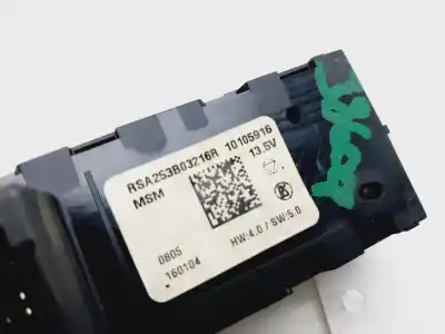 Peça sobressalente para automóvel em segunda mão comandos de alavanca por renault kadjar zen 110 cv / 81 kw referências oem iam 253b03216r  