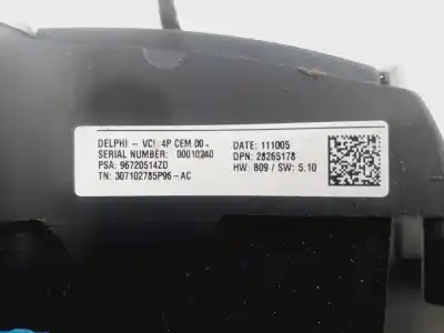 Tweedehands auto-onderdeel Multifunctionele Bediening voor CITROEN C4 LIM. Sport OEM IAM-referenties 96720514ZD  