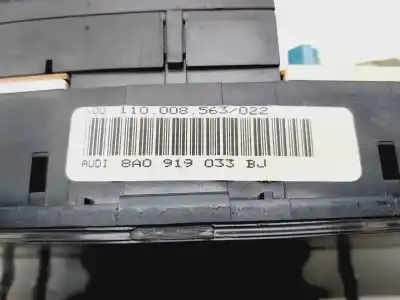 Second-hand car spare part dashboard for audi 80/90 (893) 80 oem iam references 8a0919033bj  