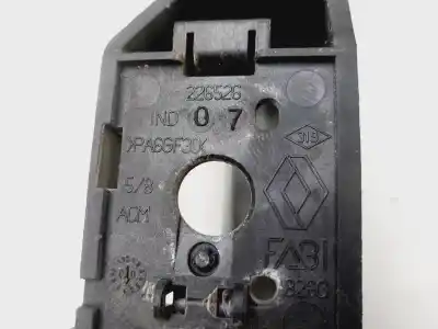 Peça sobressalente para automóvel em segunda mão puxador exterior traseiro direito por renault clio iii emotion referências oem iam 7701475754