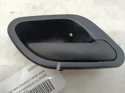Peça sobressalente para automóvel em segunda mão puxador interior dianteiro direito por bmw 3 compact (e46) 320 td referências oem iam 7002020  