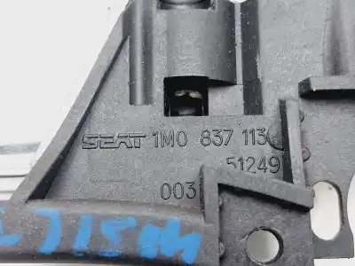 Second-hand car spare part interior left front handle for seat leon (1m1) stella oem iam references 1m0837113  
