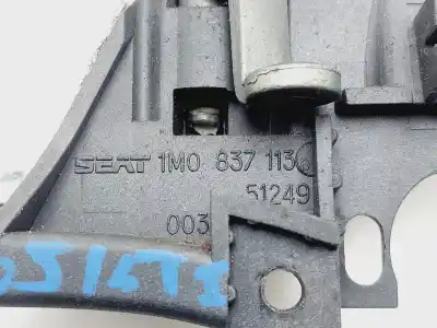 Автозапчасти б/у левая задняя внутренняя ручка за seat leon (1m1) stella ссылки oem iam 1m0837113  