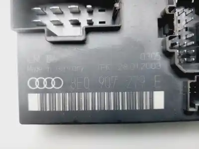 Peça sobressalente para automóvel em segunda mão módulo eletrônico por audi a4 berlina (8e) 2.0 16v fsi referências oem iam 8e0907279e
